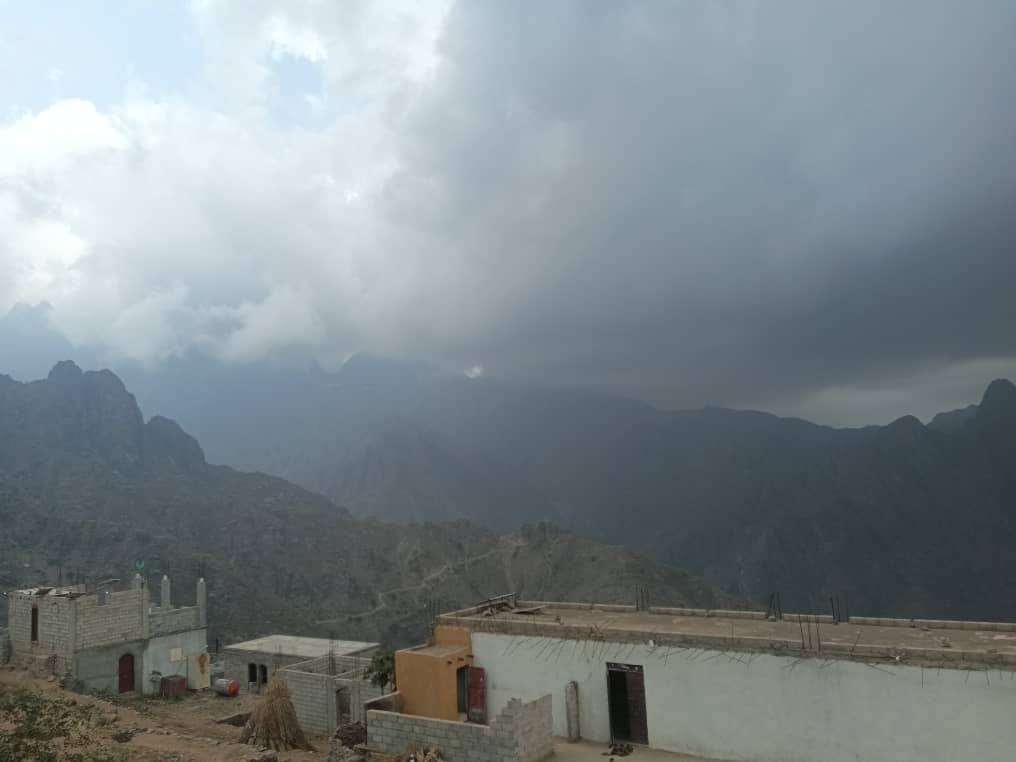 خارطة الأمطار المتوقعة الليلة