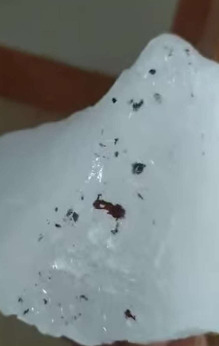 بالصورة ..شاهد ماذا وجد المواطنين داخل الثلج بمدينة تعز