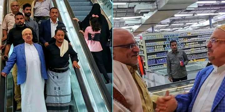 صحفي يعلق على زيارة البركاني لعدن مول