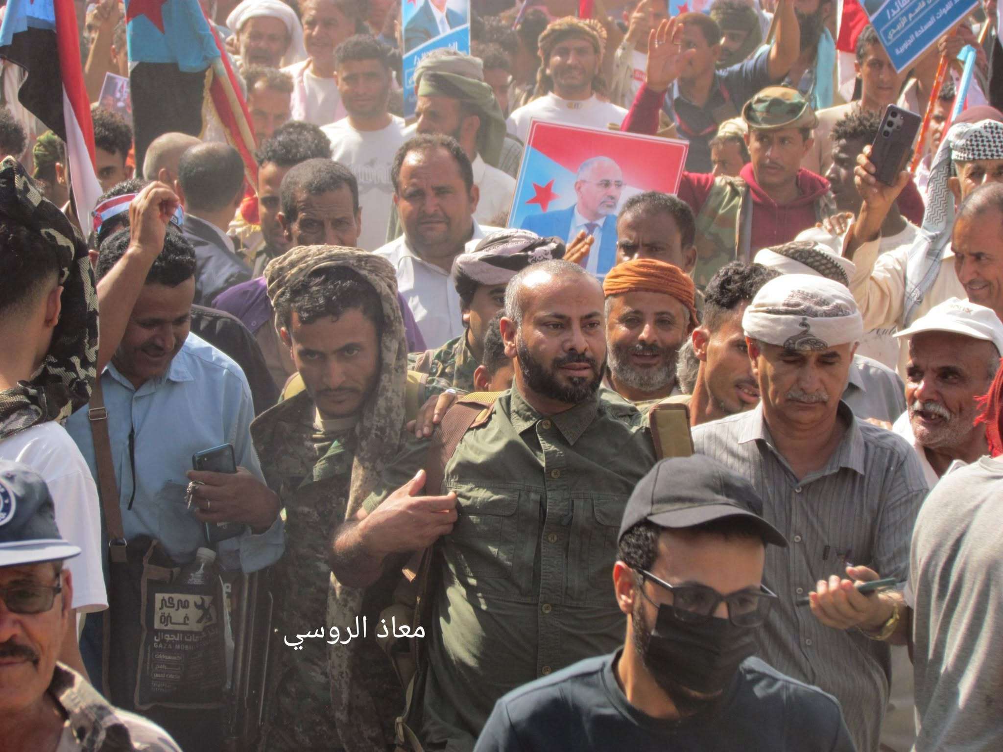 محافظ الضالع يشارك في الوقفة الاحتجاجية للمجلس الانتقالي بمدينة الضالع