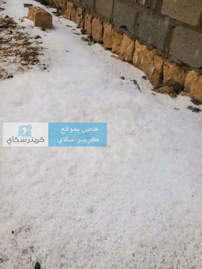 لقطات كأنها من أوروبا.. قرية يمنية تكتسي بالثلوج وتثير إعجاب المتابعين