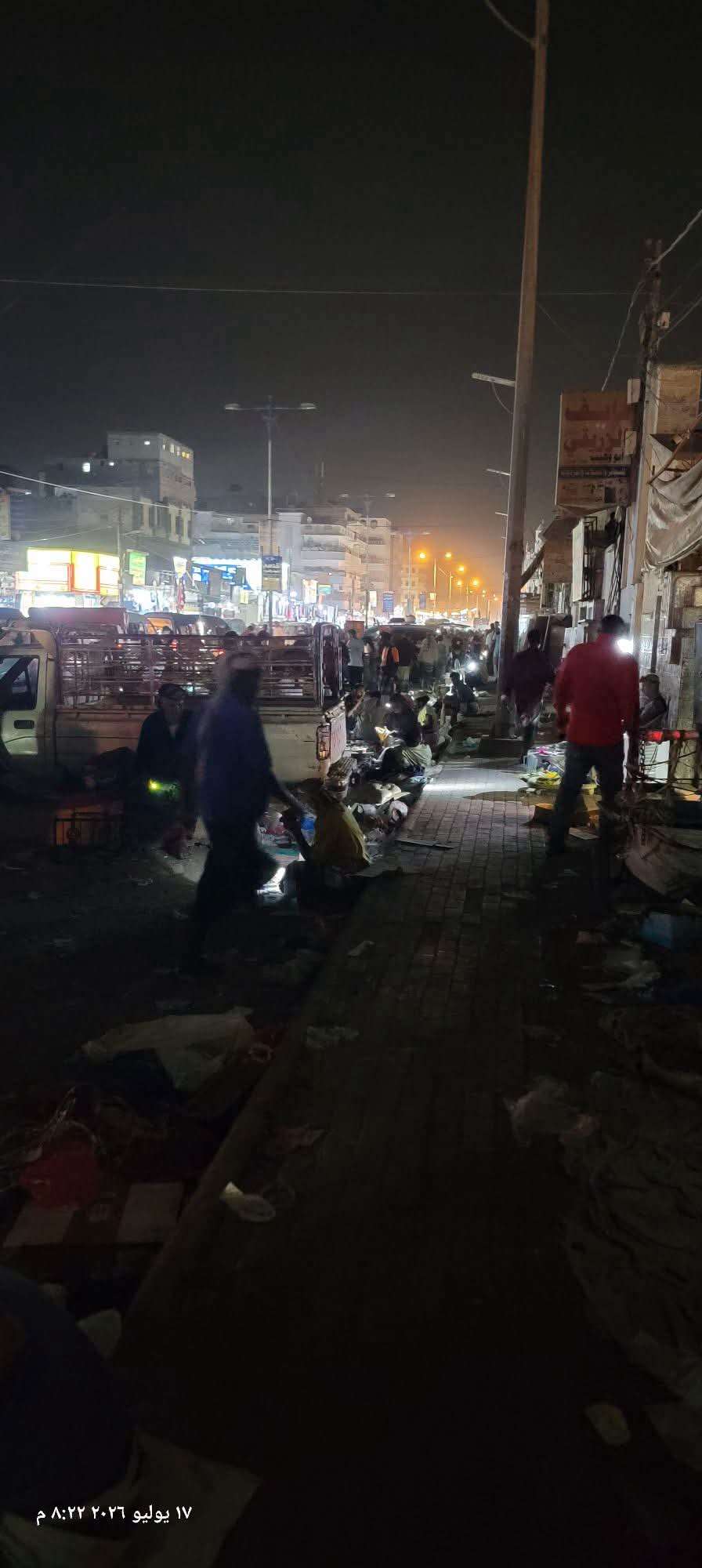 انقطاع الكهرباء يشل الحركة التجارية في الشيخ عثمان