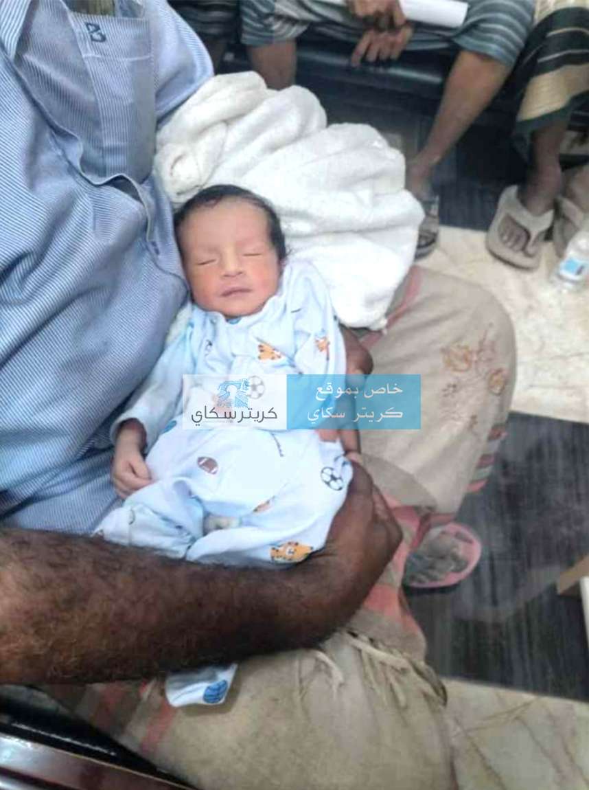 عاجل: العثور على رضيع مجهول يثير صدمة