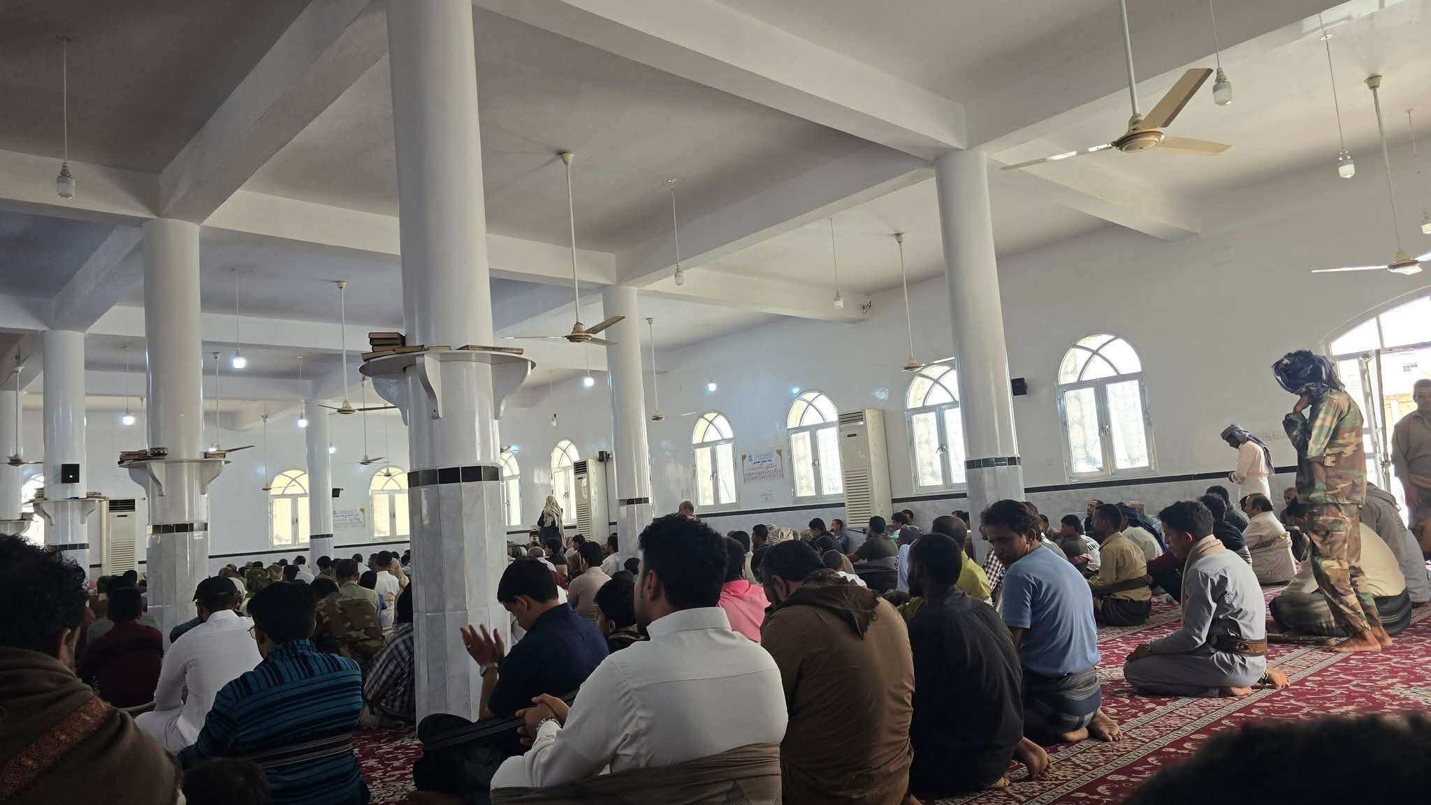 خطيب جمعة يشيد بإستقرار الكهرباء