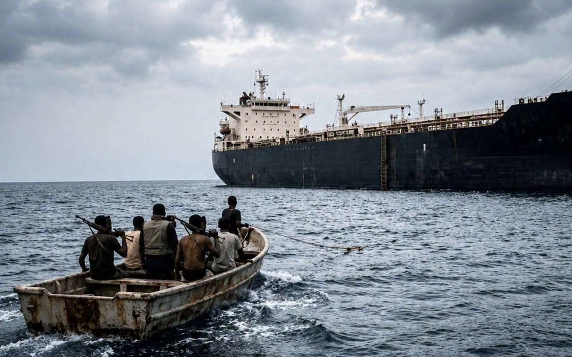 ناقلة وقود اختُطفت في خليج عدن تقع بقبضة قراصنة صوماليين.. وعلى متنها 20 بحارًا بينهم ألمان