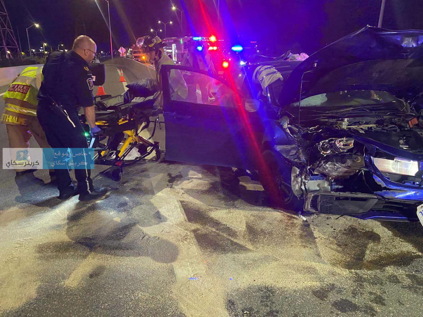حادث مروع يطال يمنيين في كندا بعد اصطدام شاحنة ضخمة بسيارتهما
