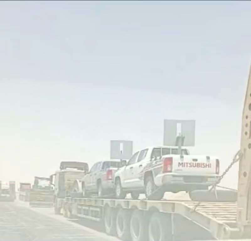 عاجل:اول الصور لوصول تعزيزات عسكرية سعودية الى مأرب