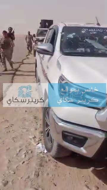 أول صورة لسيارة الشهيد أبو العز أسامة الردفاني بعد حادثة الاستهداف