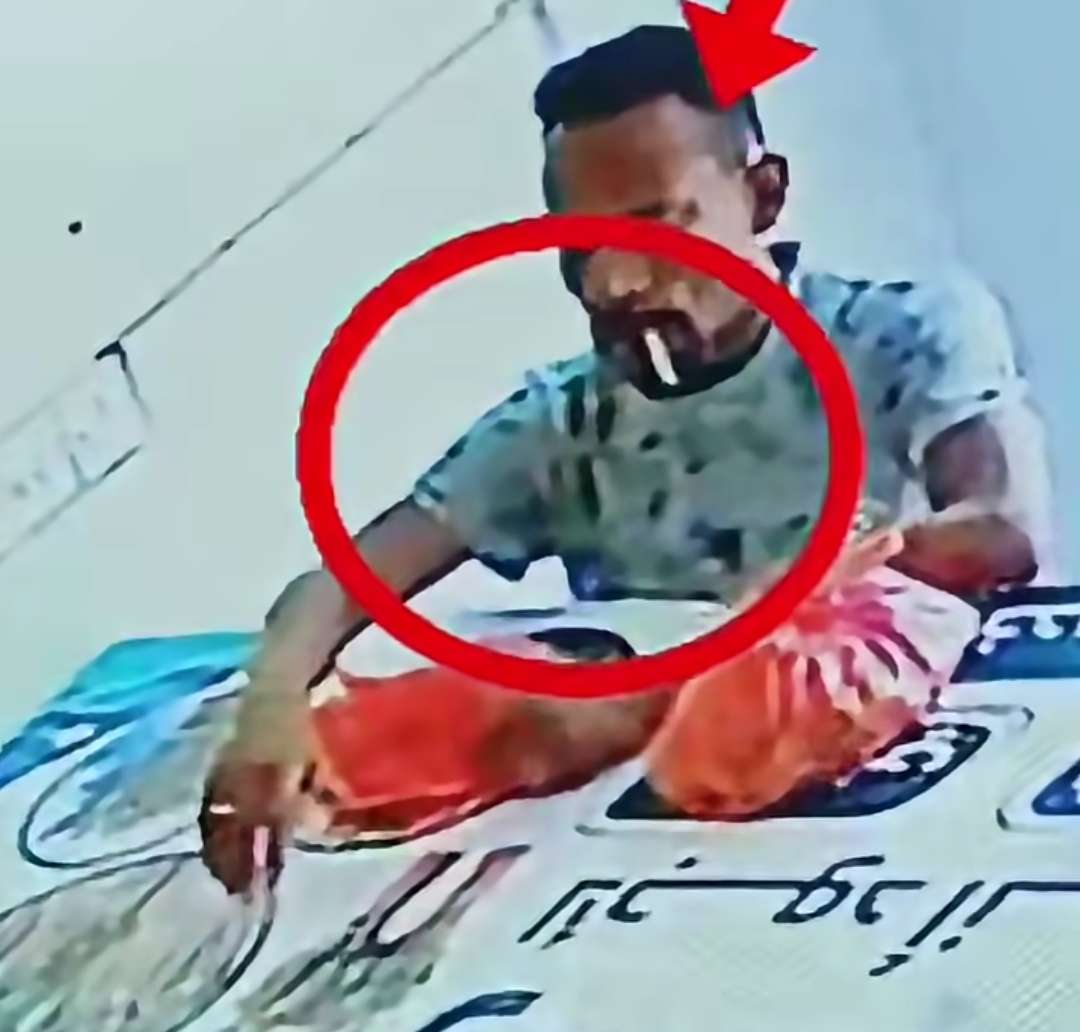 اللص الخطير الذي سرق وكالة لبيع القات في الضالع