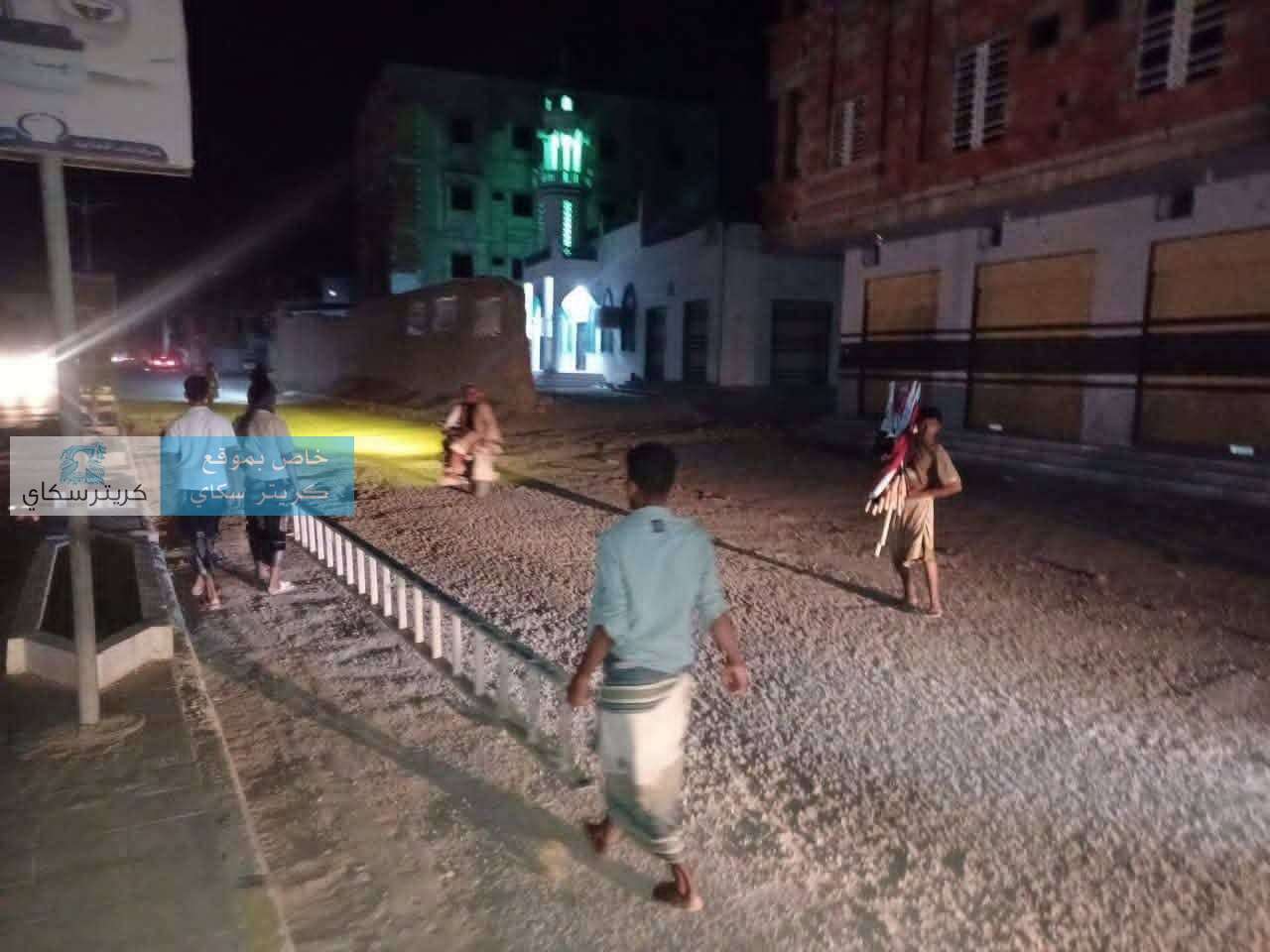 أنصار الانتقالي يقومون بهذا الأمر في حضرموت