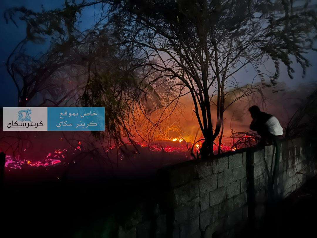 عاجل:احتواء حريق بالقرب من مشفى زنجبار والسجن المركزي بعد تعطل مطافي المحافظة