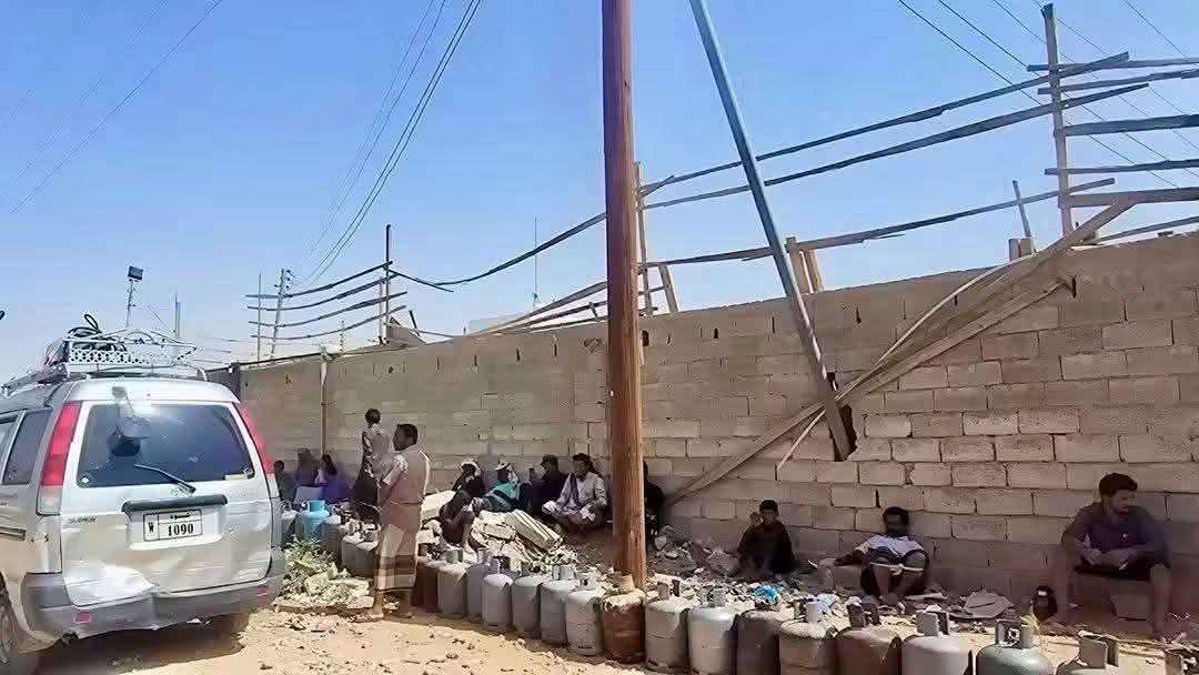 أزمة الغاز تتفاقم في عاصمة شبوة