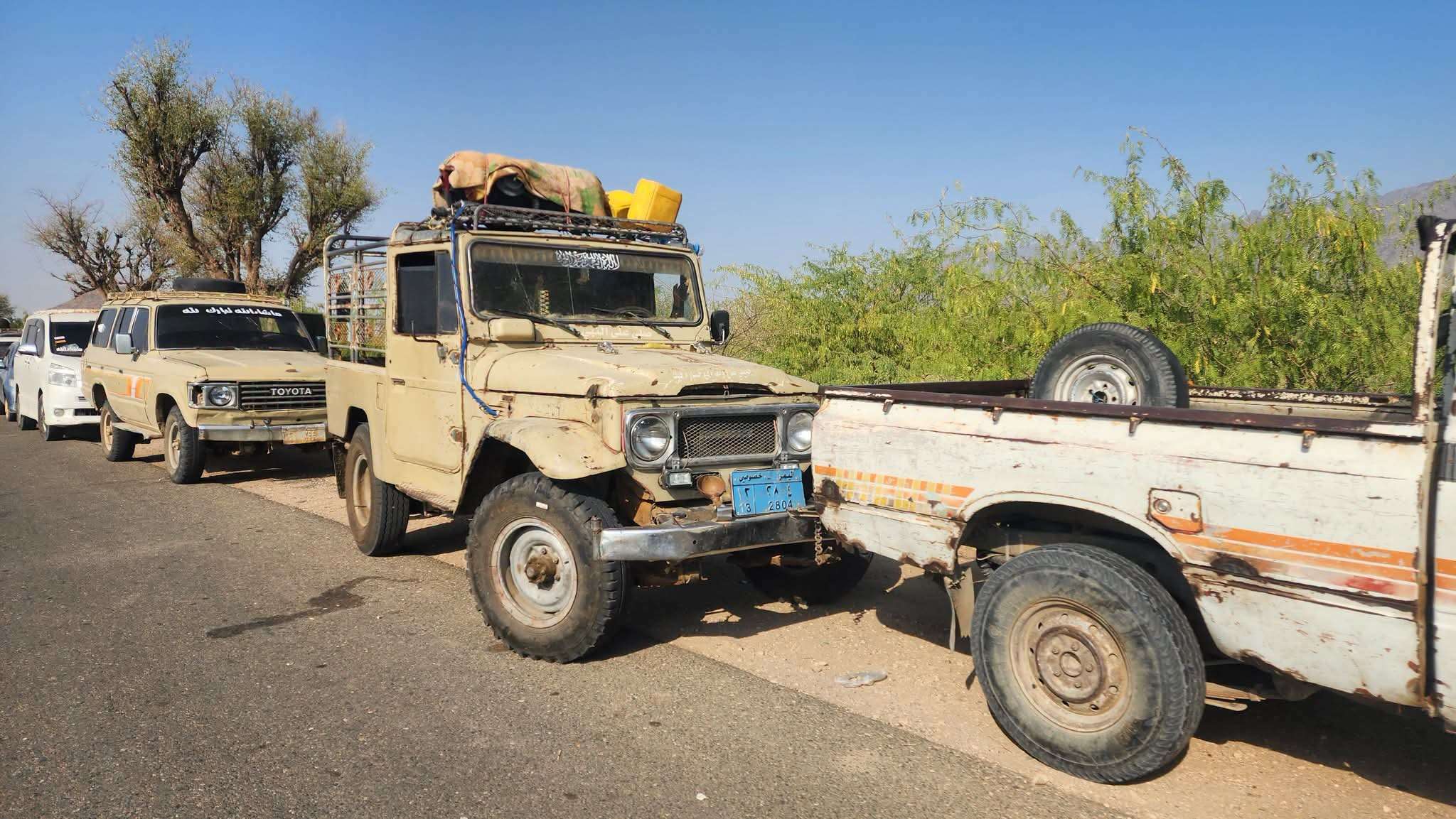 طوابير الغاز تتجدد صباحًا(صورة)