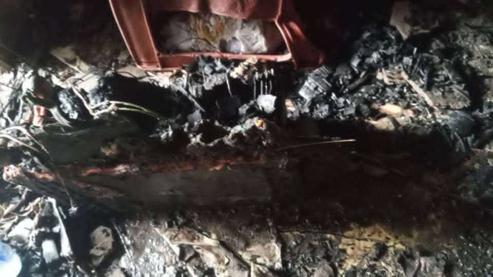 بعد أن التهم الحريق منزلها.. حملة تضامن لمساندة الصحفية فاطمة رشاد