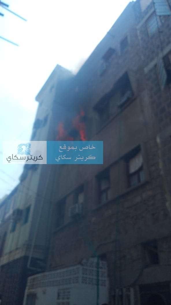 عاجل:حريق كبير بمنزل بكريتر
