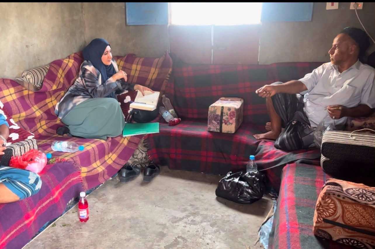 إشادة واسعة بالسيدة ألفت الدبعي عقب زياراتها للجبهات والألوية العسكرية