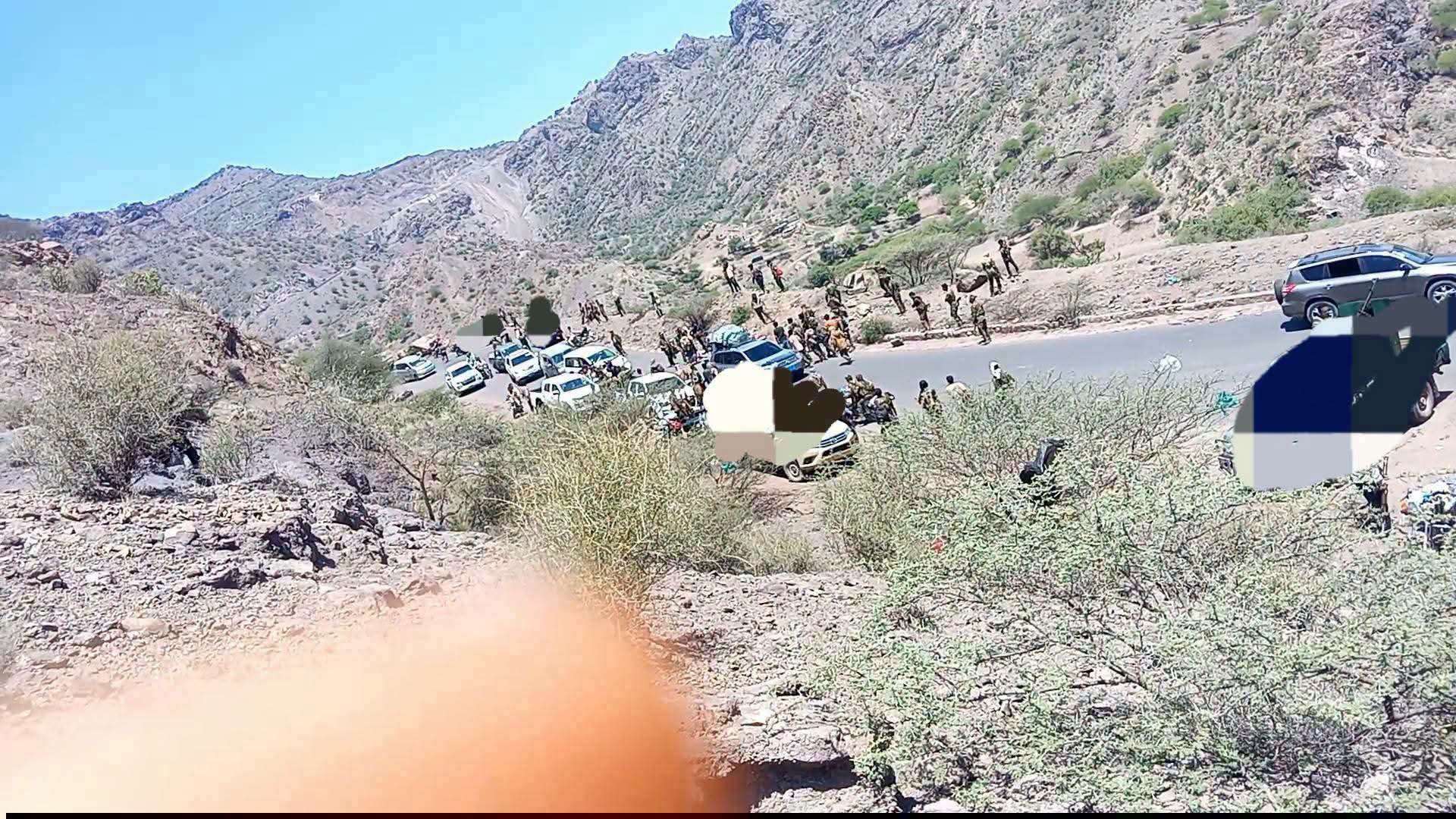 عاجل :قطع مداخل ومخارج الضالع وسط توتر أمني