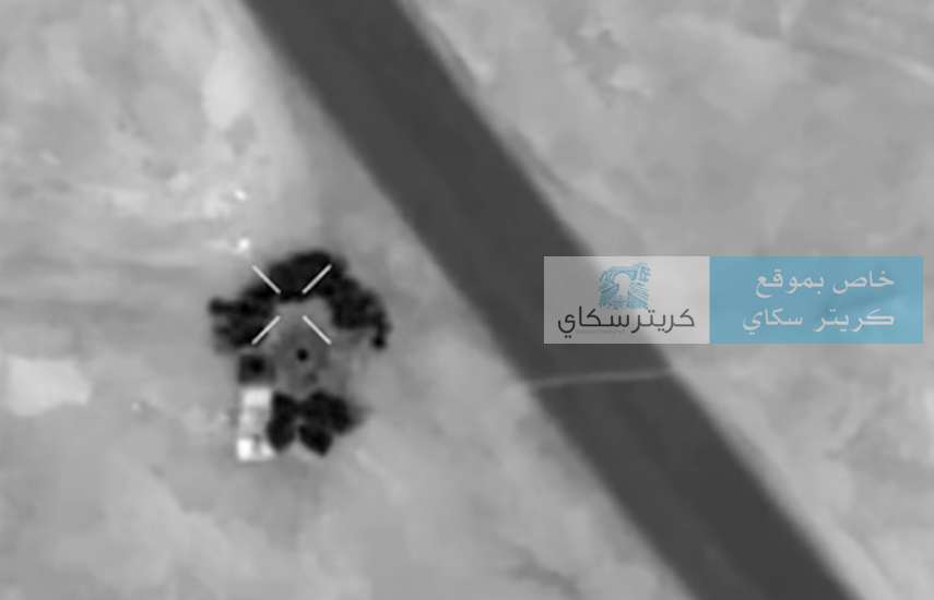 صقور العمالقة تدمر طقمًا حو ثيًا في جبهة الوازعية