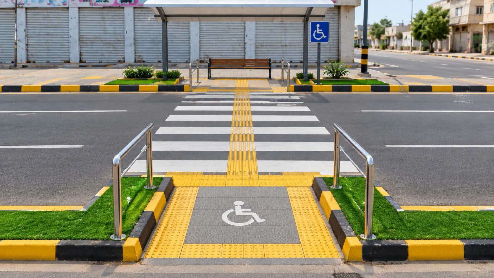 في مبادرة إنسانية رائعة .. شاب يحوّل موقفًا عابرًا إلى ممر يخفف معاناة ذوي الاحتياجات الخاصة بعدن