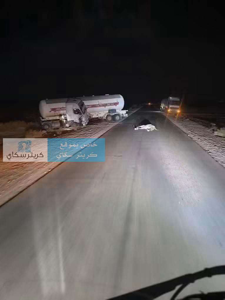 جمل يتسبب بحادث خطير على الخط الدولي