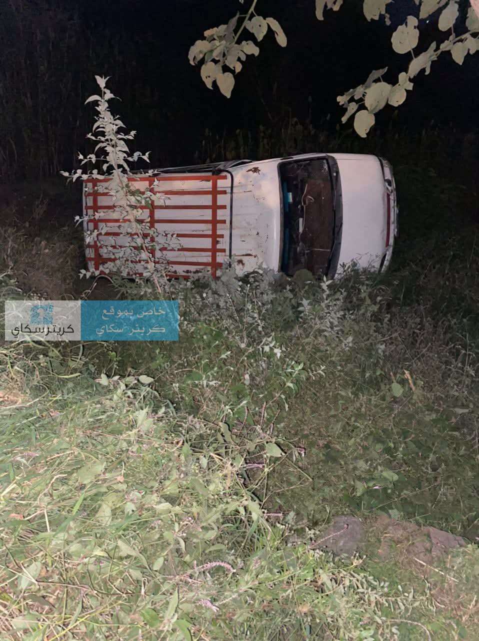 انقلاب مركبة في حادث مروري.. ومصير الركاب لا يزال مجهولًا