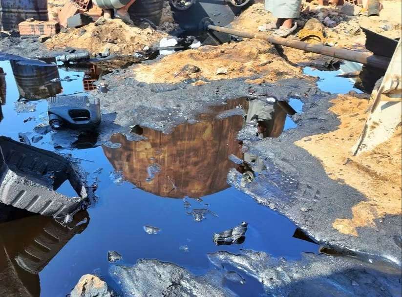 عملية نوعية شمال شرق شبوة.. ضبط موقع لتكرير المازوت والديزل