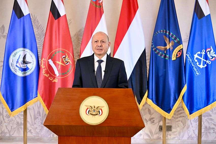 عاجل:رئيس مجلس القيادة يعلن بدء العمليات العسكرية لاستعادة مؤسسات الدولة وبسط سلطتها على كامل التراب الوطني