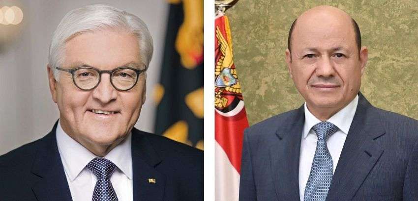 .رئيس مجلس القيادة يهنئ بذكرى يوم الوحدة الالمانية.