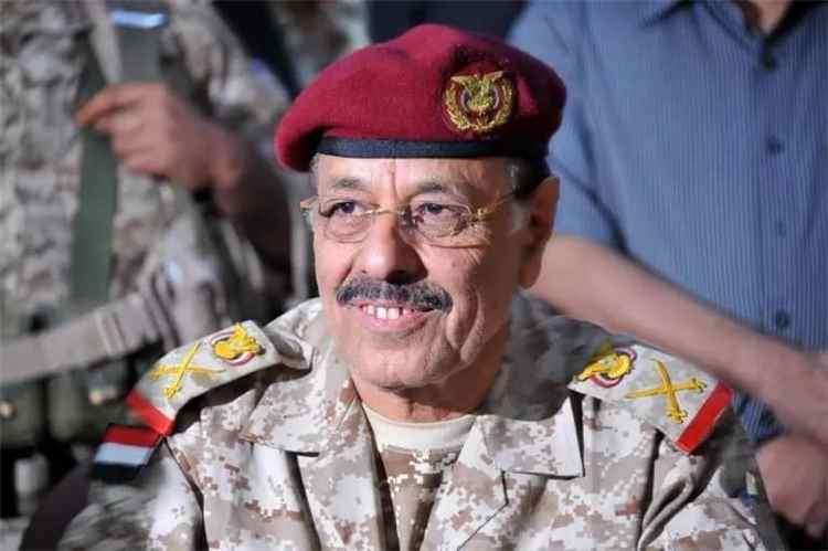 تصريح عسكري لعلي محسن الاحمر بشان الحرب ضد الحوثي