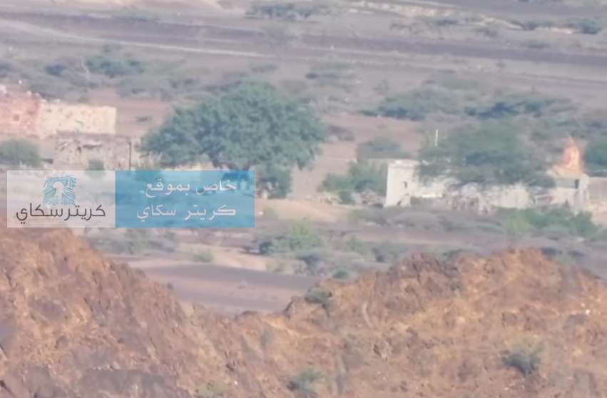 قوات العمالقة تدمر مركبتين ومصرع من كانوا على متنهما