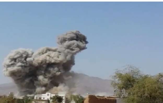 غارات جوية تستهدف صعدة