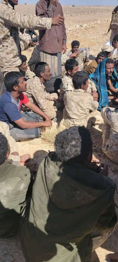 أول صورة للأسرى من قوات بن حبريش بيد قوات الانتقالي