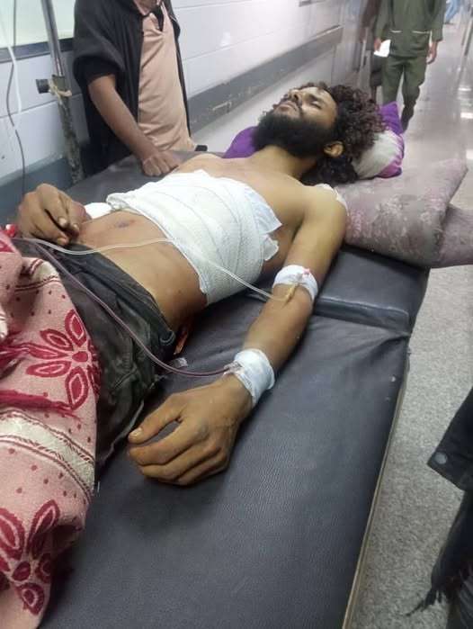 كشف تفاصيل شاب تعرض لاعتداء مسلح بلحج