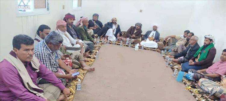 اول ظهور لبن حبريش عقب الاشتباكات مع الانتقالي