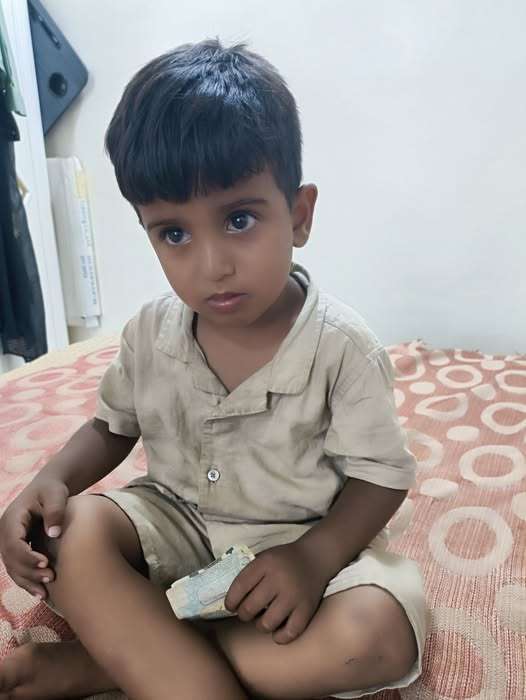 العثور على طفل بعدن (صورة)